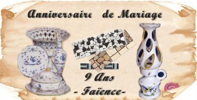 9 ans de mariage